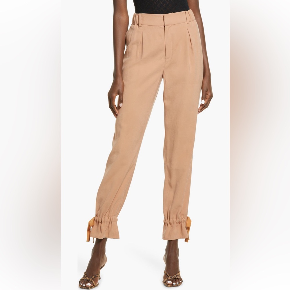 Open edit tie cuff casual pant M